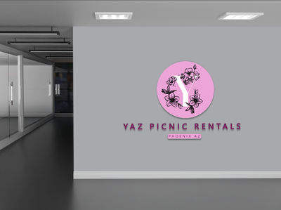 5MM UV Metal Letters Sign For Yazmine