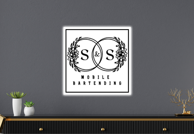 Business signage for Sarah Flores