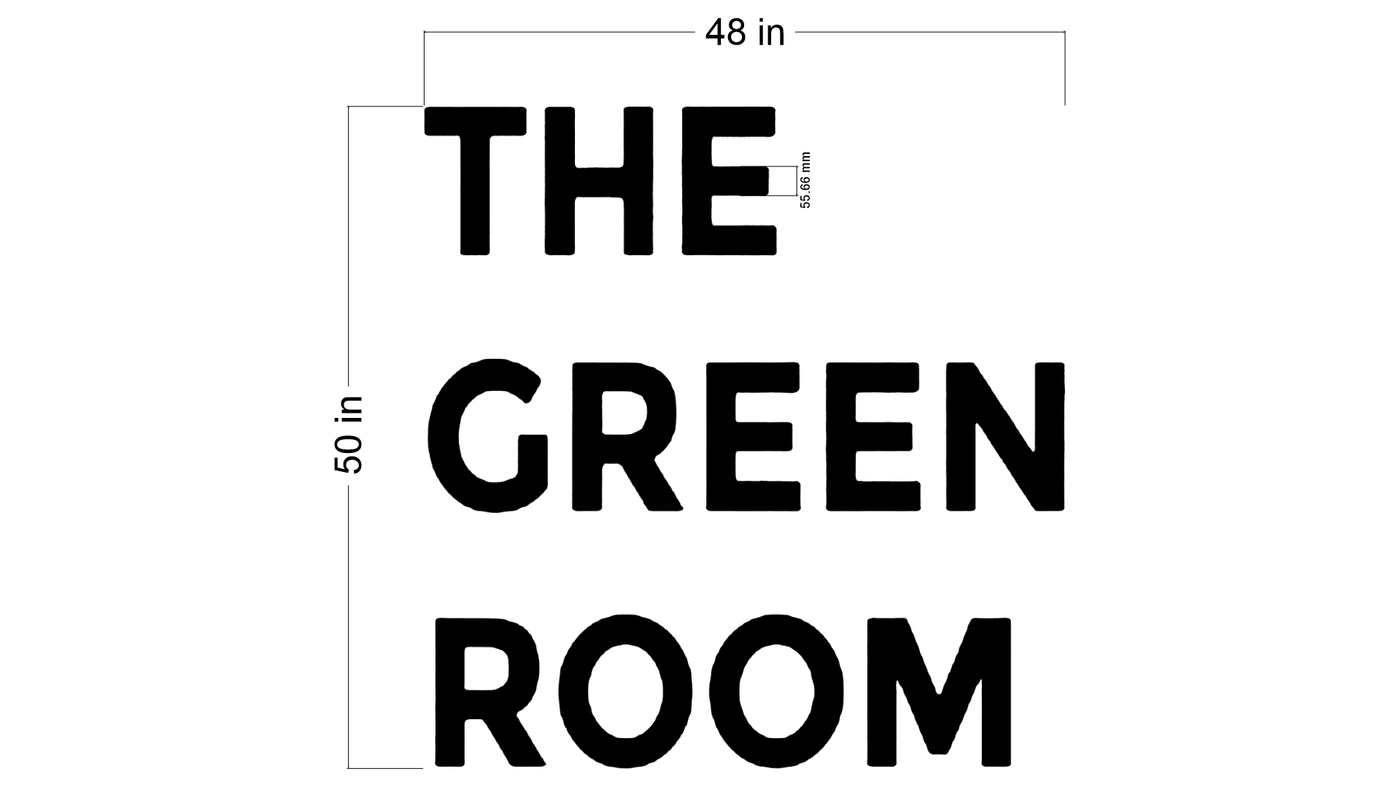 3D Acrylic Double-Lit Sign for Chenequa Robinson