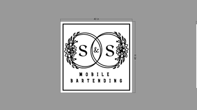 Business signage for Sarah Flores