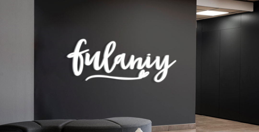 Business signage for Ashley NDakpri