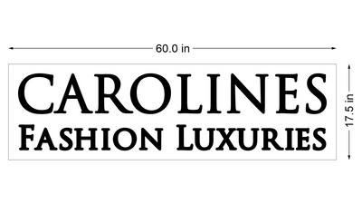 Business Signs for Caroline Yosef