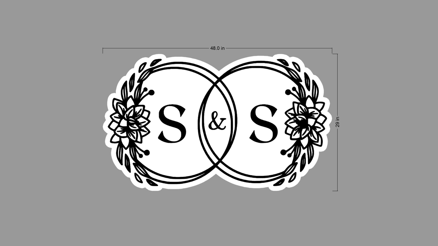 Business signage for Sarah Flores