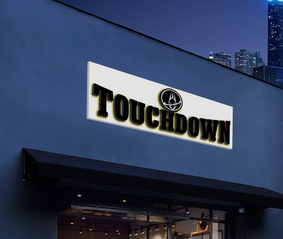 3D Metal Backlit Sign with Backboard for Sky