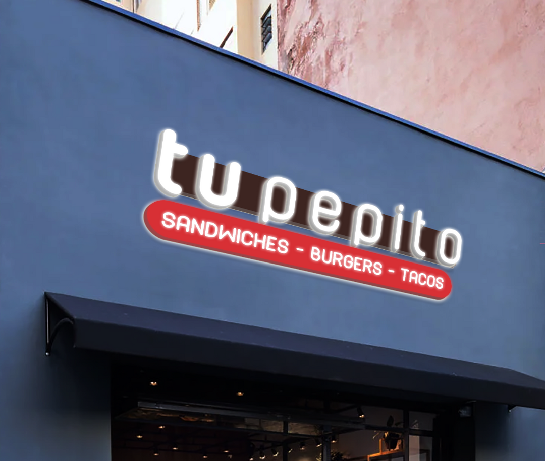 3D Acrylic Double-Lit sign with Racways for Maria torres