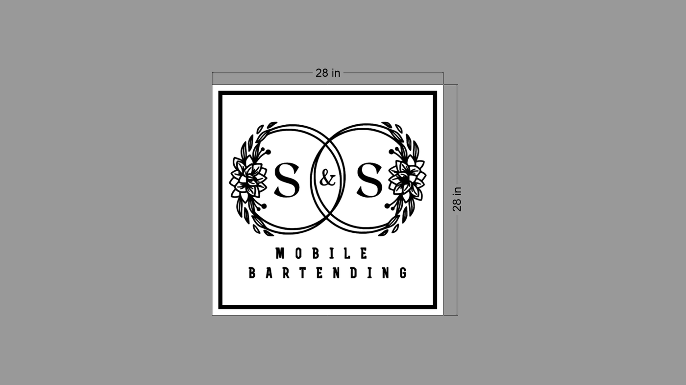 Business signage for Sarah Flores