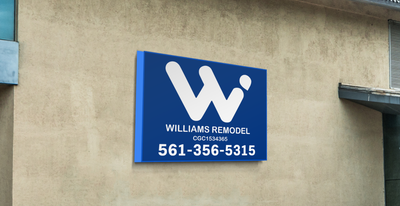 3d Blade Sign for Trey Williams