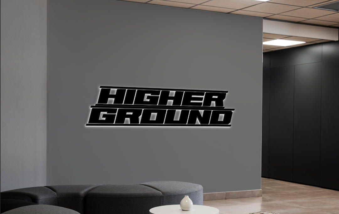 Business signage for Anna Golv