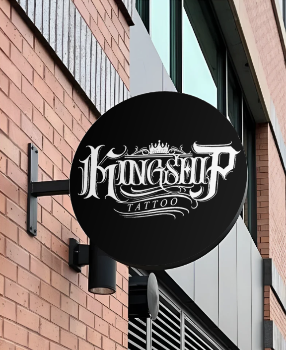 Business signage for Chapo Andrade