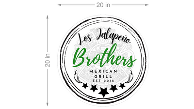 Business signage for Gabriel Garcia