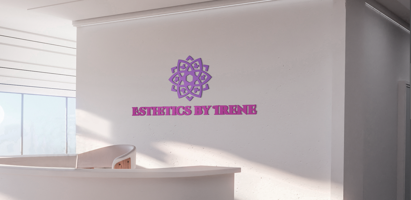 10mm acrylic sign for Irene Whitacre