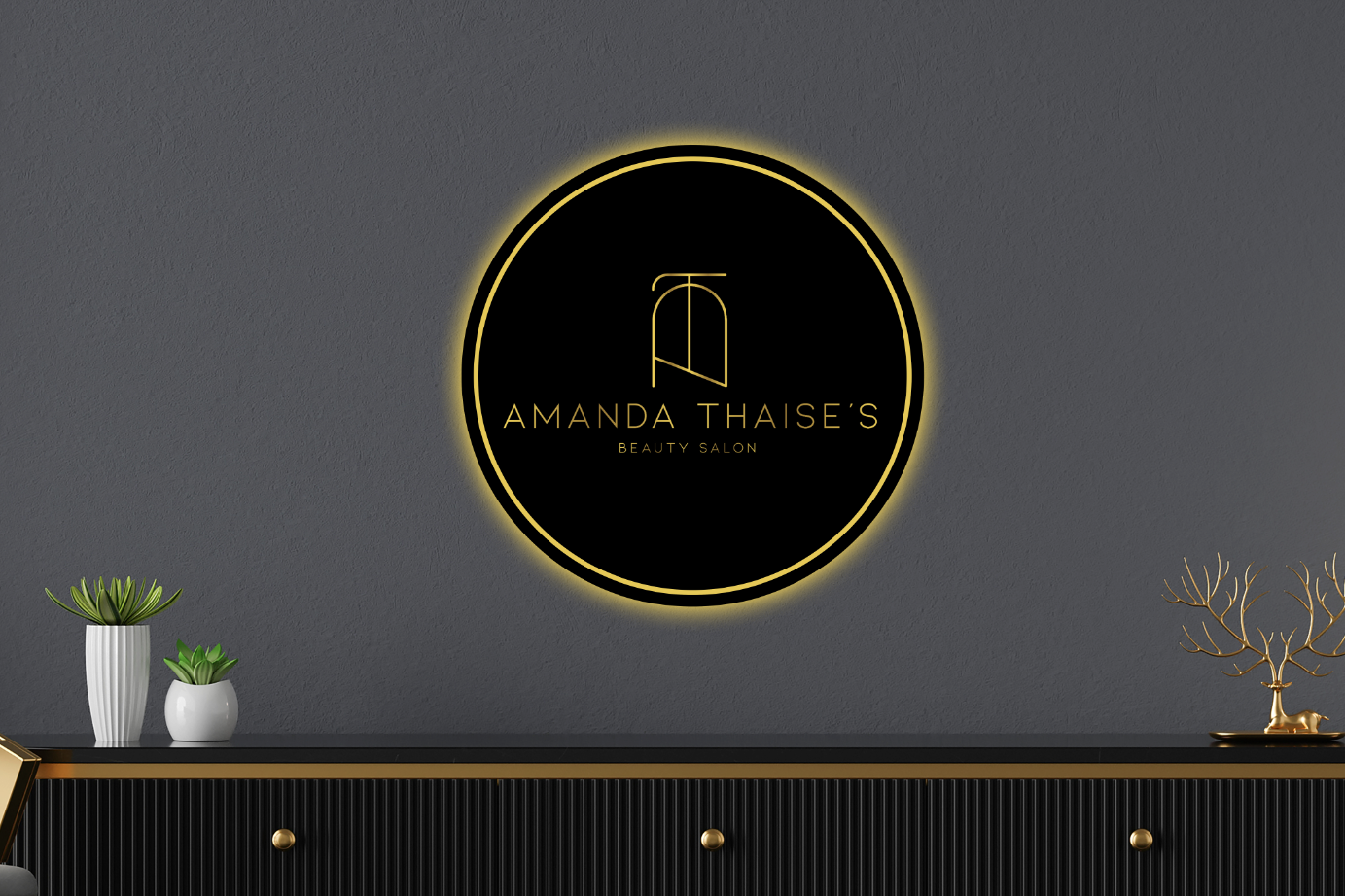 Neon acrylic for Amanda