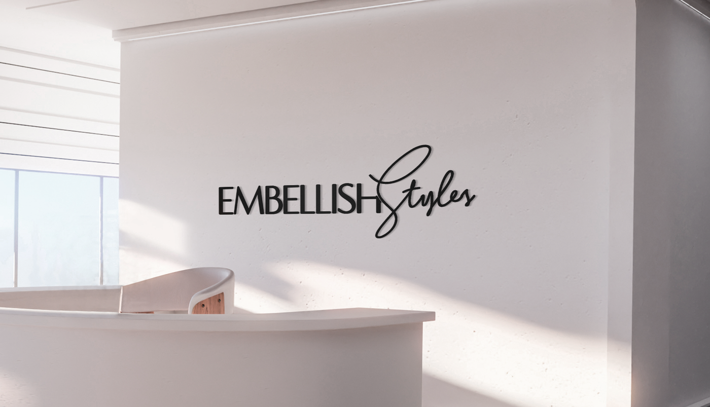 Business signage for Simone Davis