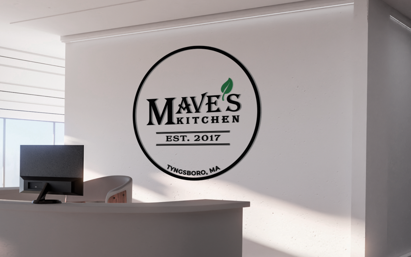 Business signage for Maria Paone