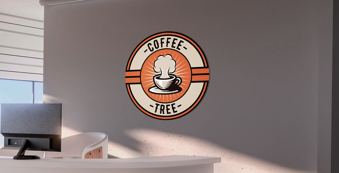 5mm UV metal sign for Tree Baxter