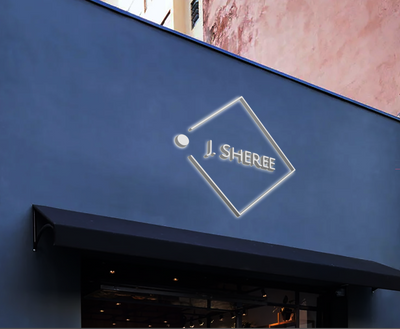 3d metal backlit sign for Jamie Kern
