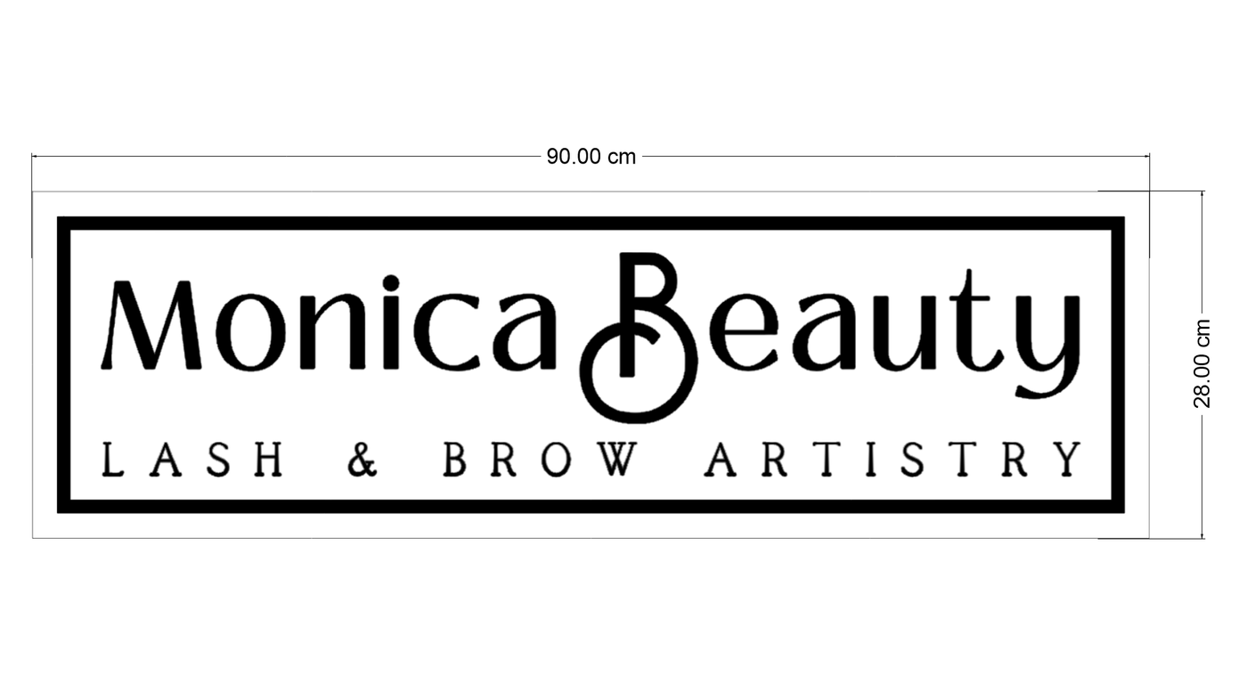 Neon acrylic for Monica Varaschin