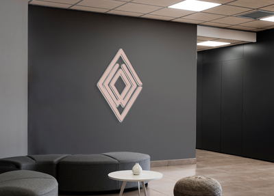 3d Metal Backlit signs for Quincy Black