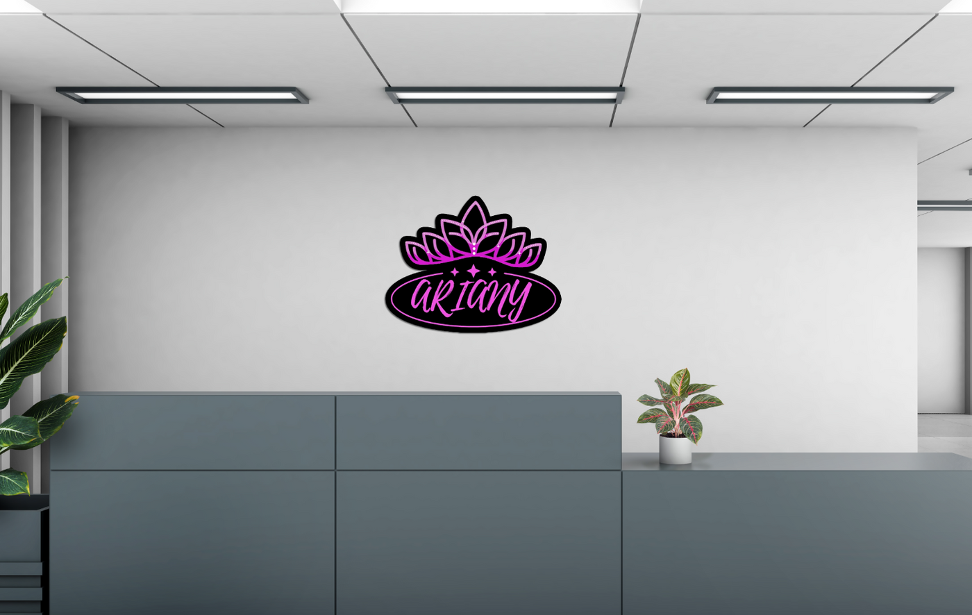 UV Metal Sign for Efraín