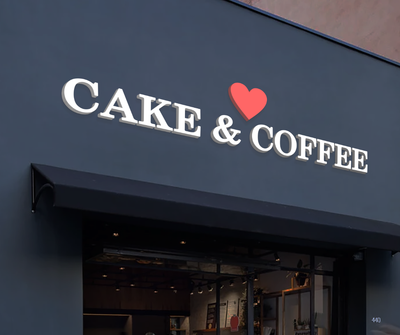 3D Metal Backlit Sign for Ana Gonza
