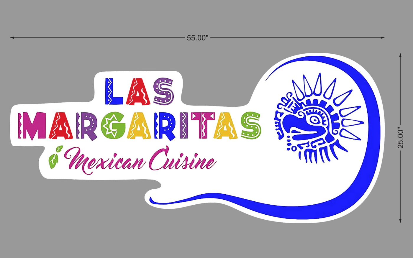 3d metal backlit for Melissa Gamez