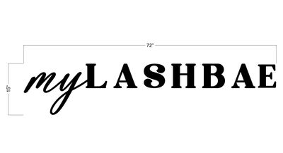 3D Metal Back-lit Sign For Larissa Preszler