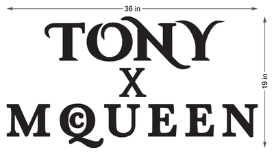 Business signage for Tony