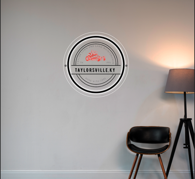 Neon Acrylic Sign For Tommy Taylor