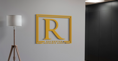 Acrylic Frontlit Sign for Alexis Rochester