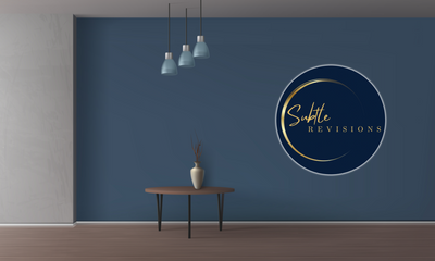 Business signage for Courtney Plotts