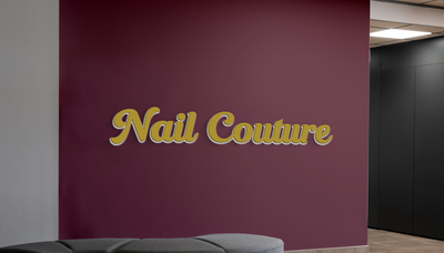 3D Metal Backlit Sign For Thuyen Tran