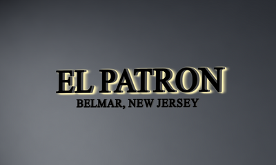 3D Metal Backlit Sign for Guirguis Boctor