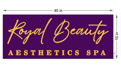 Business signage for Monica Adams