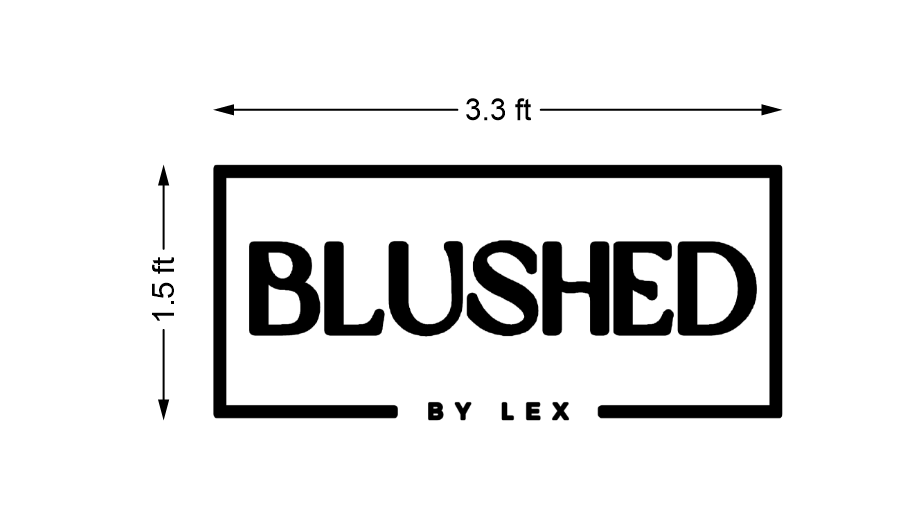 3D Acrylic Backlit sign for Alexa zyller