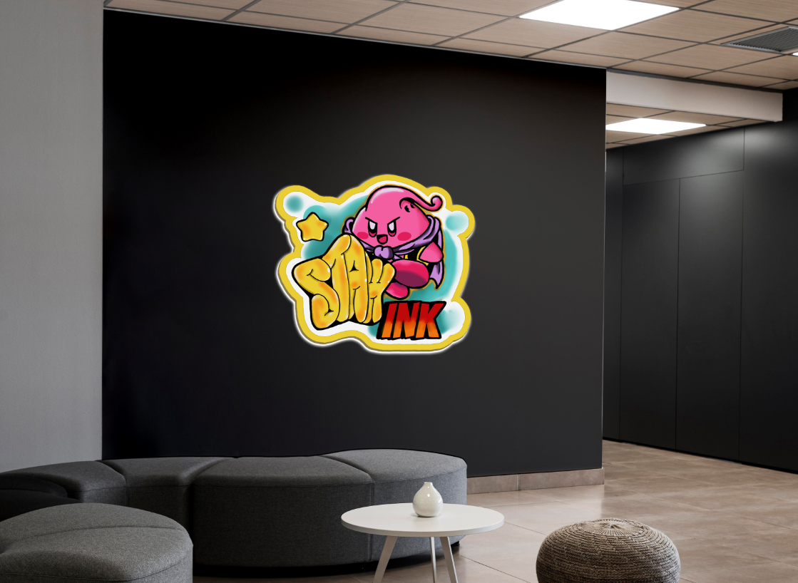 Business signage for Deja