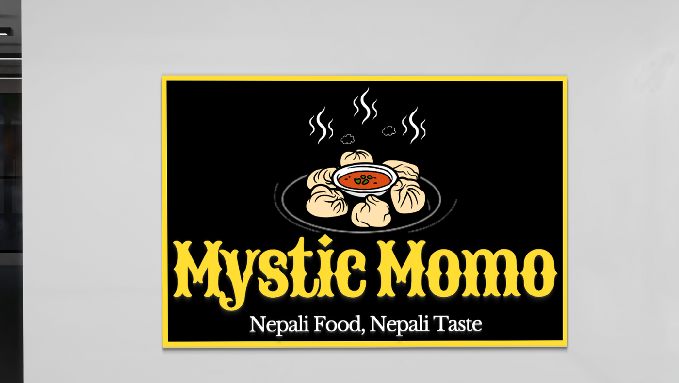 Metal Letter + Acrylic letter Sign for Mystic