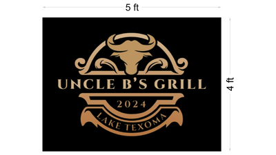 6 x Custom Signs for Rayna Burrow