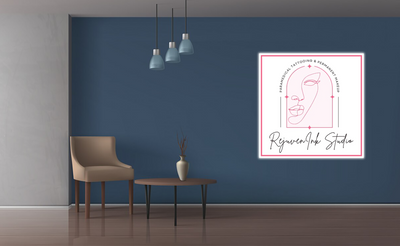 Neon Acrylic Sign for Ximena Cuecha