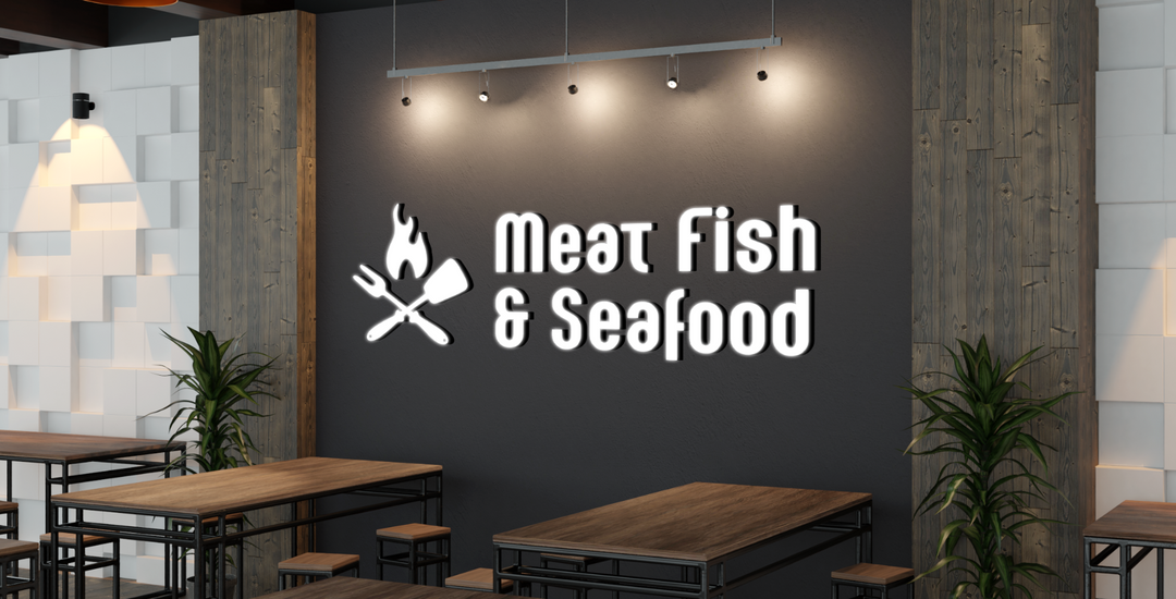 3D Acrylic Frontlit Sign for Jorge Ferreira