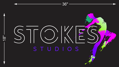 3D Metal Backlit Sign With UV Print For Sarah Stokes