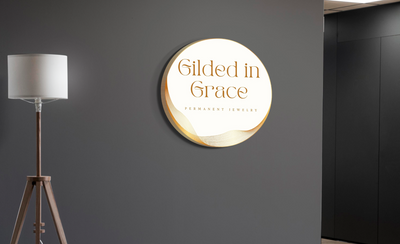 Business signage for Corrie Koskela