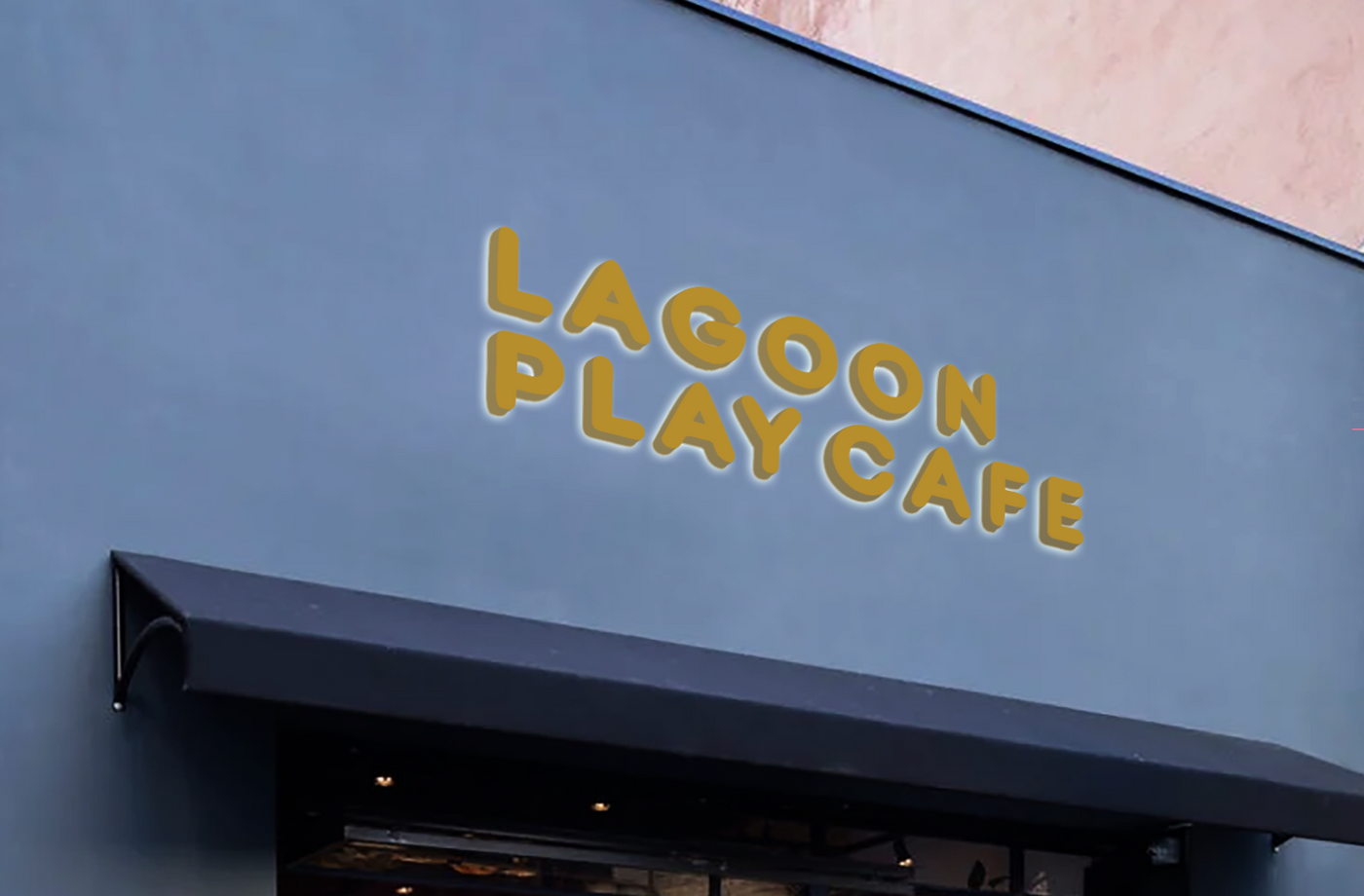 3D Metal Backlit signs for Dayna Brink