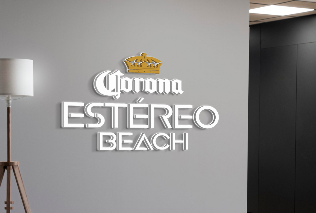 3d Metal Backlit Sign for Tammarah Curtis