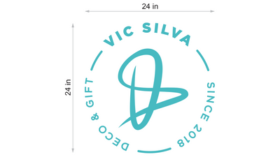 3D Metal Backlit Sign for Vic Silva