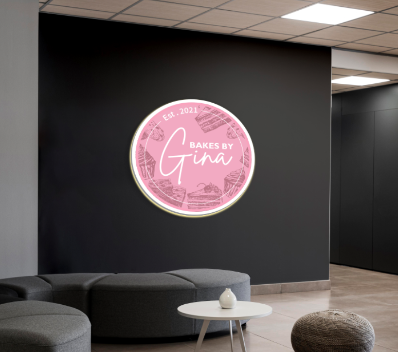 Business signage for Georgina Goulding