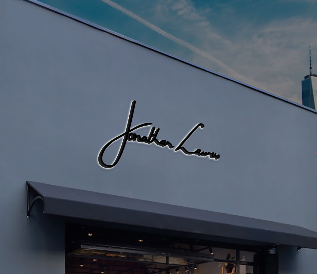 Business signage for jonathan