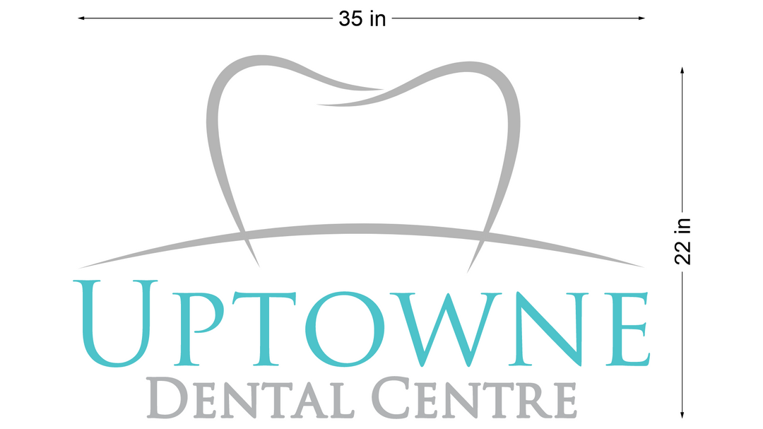 Business signage for Uptowne Dental Centre