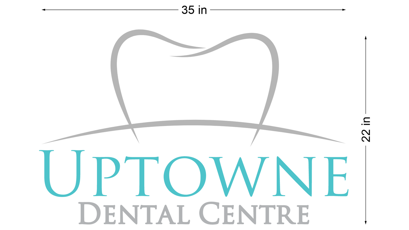 Business signage for Uptowne Dental Centre