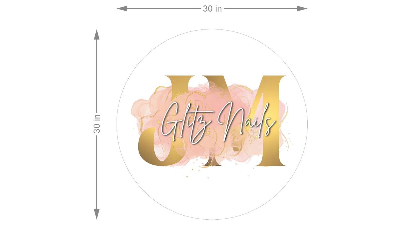 10mm UV Acrylic Sign for Jennifer Roman