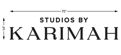 3D Metal Backlit Sign For Kareema